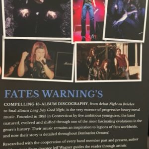 DESTINATION ONWARD, The Story of Fates Warning (book), by Jeff Wagner - Image 6
